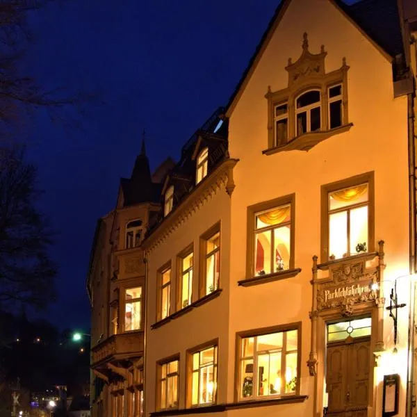 Parkschlösschen in Greiz, hotel u gradu Grajc