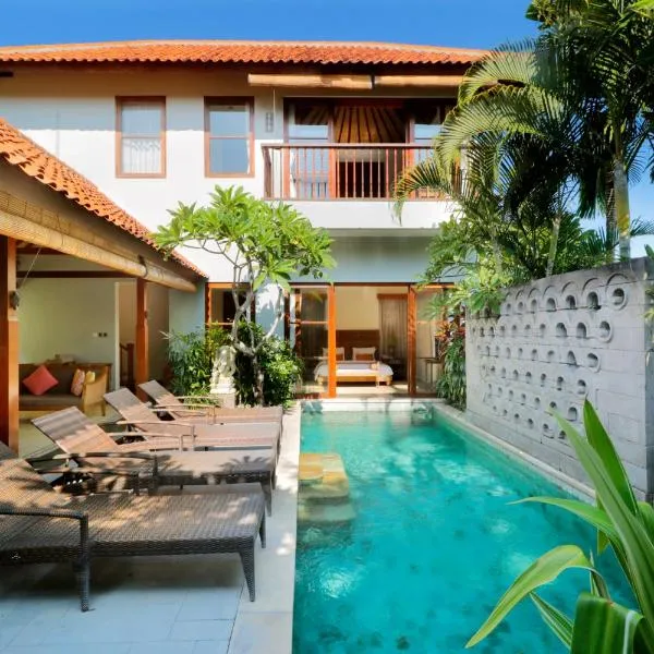 Aradhana Villas by Ekosistem, hotel en Canggu