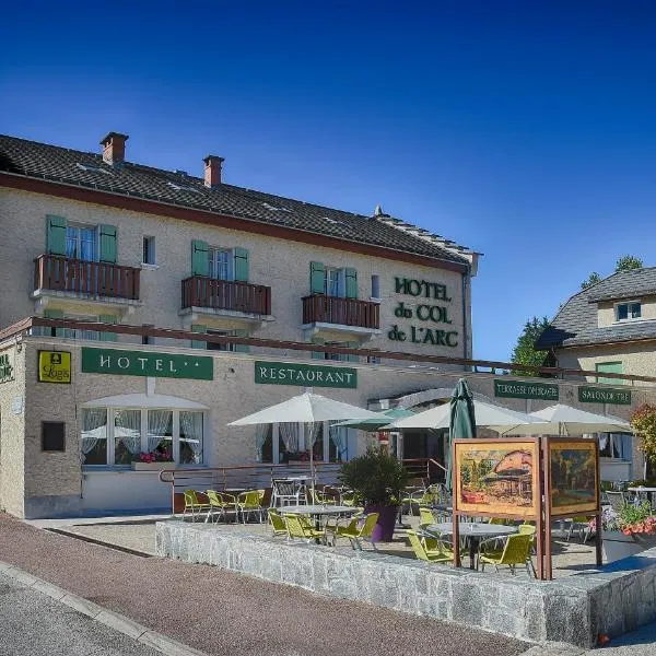 Hotel du Col de l'Arc、メオドルのホテル