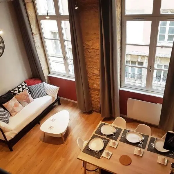 Cosy appartement, dans les pentes de la Croix Rousse, hotel a Lione