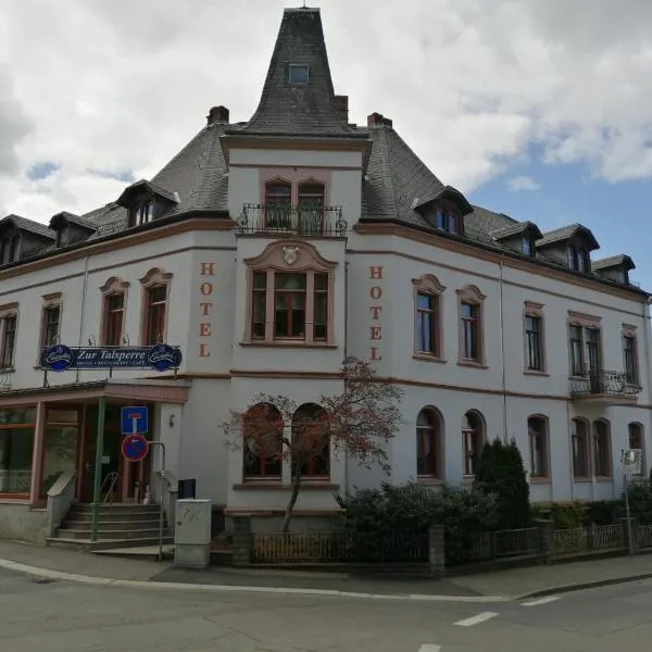 Cafe Zur Talsperre, hotel en Burkhardtsdorf