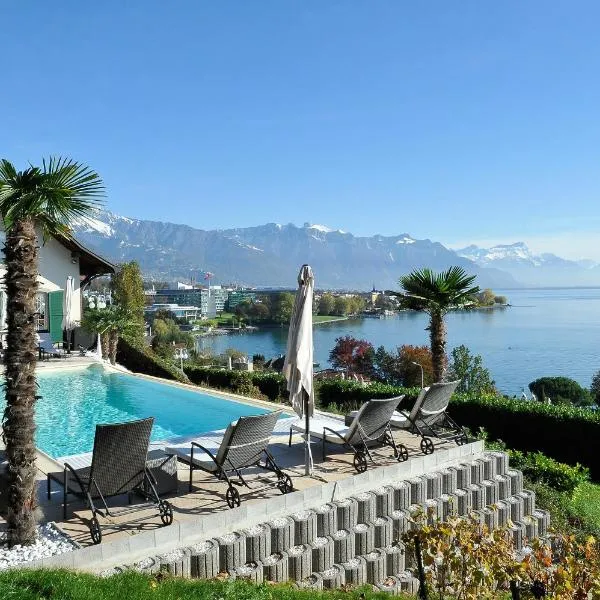 Corseaux Beach, hotel in Montreux