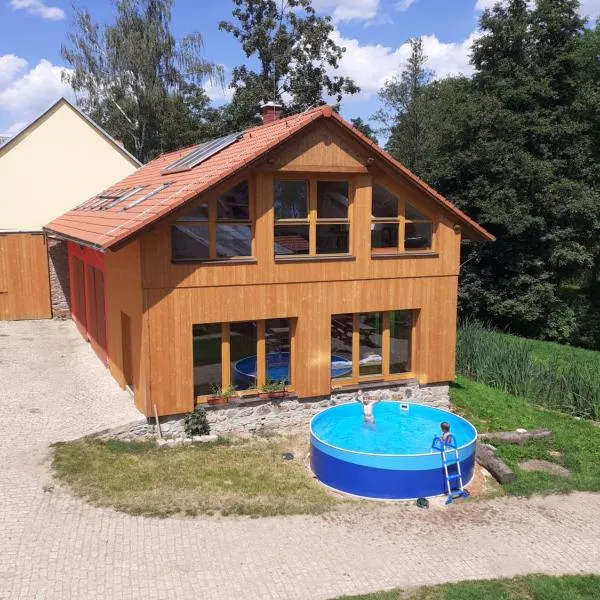 Kyprův mlýn, hotel u gradu Telč