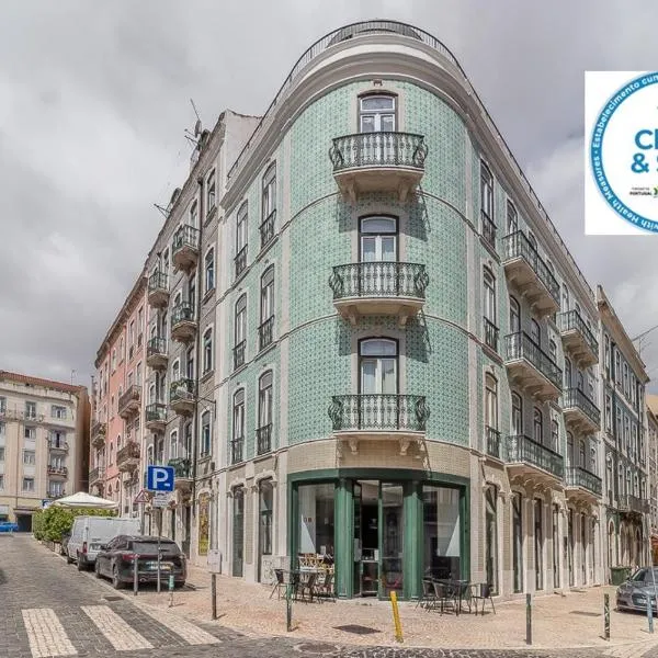 Be Lisbon Hostel Intendente, хотел в Лисабон