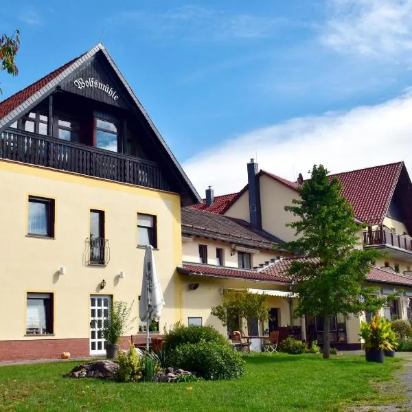 Ferienhotel Wolfsmühle, hotel sa Kelbra