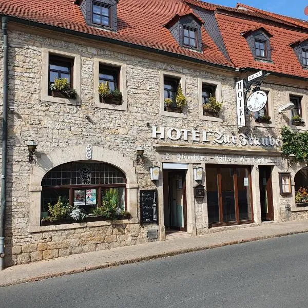 Hotel Zur Traube, hótel í Bad Kösen