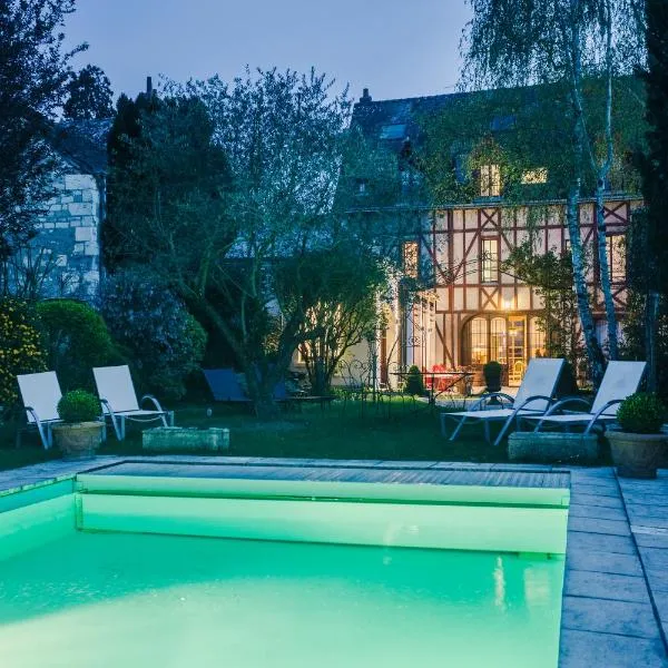 Hôtel Spa - Au Charme Rabelaisien, hotel u gradu Amboaz