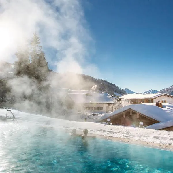 Alpin Lodges - Moderne Appartements mit Zugang zu 3000 qm SPA Panoramahotel Oberjoch, hotel u gradu 'Bad Hindelang'