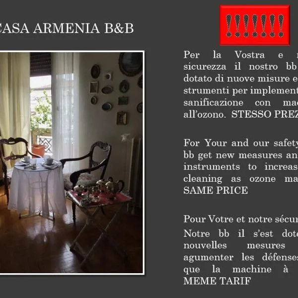 A Casa Armenia B&B, готель у місті Борґаро-Торінезе