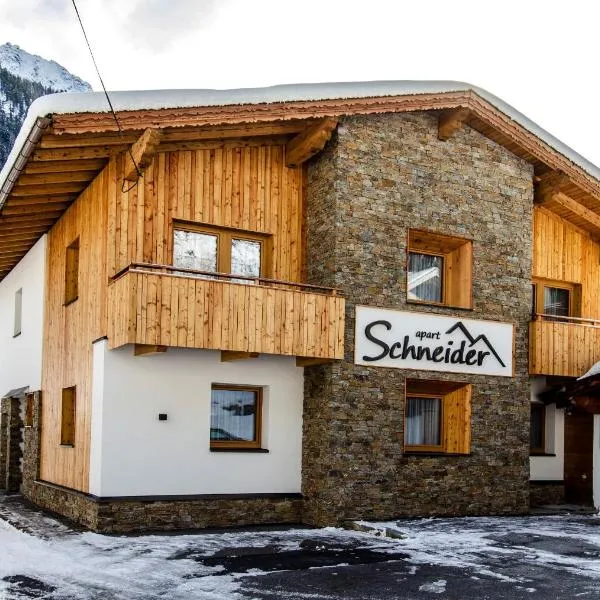 Apart Schneider, hotel v destinaci Ischgl