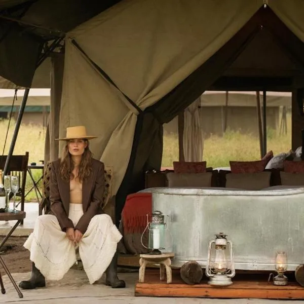 Viesnīca Pumzika Luxury Safari Camp Serengeti nacionālajā parkā