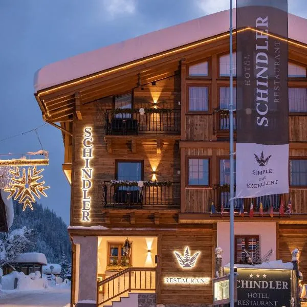 Schindler, hotel v mestu Sankt Anton am Arlberg