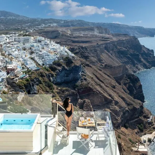 Mythical Blue Luxury Suites, hotell i Fira