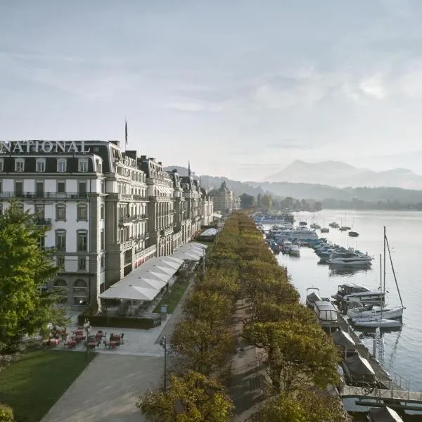 Grand Hotel National Luzern, отель в Люцерне