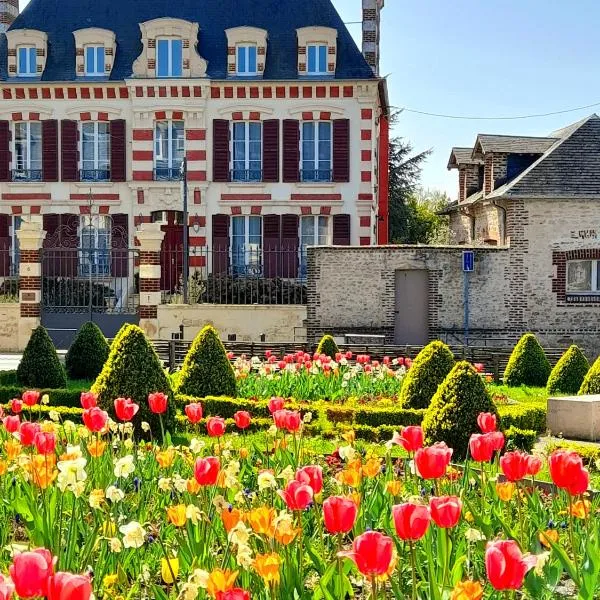 Demeure de Manneville - SPA - 1Km des plages de Cabourg, готель у місті Кабур