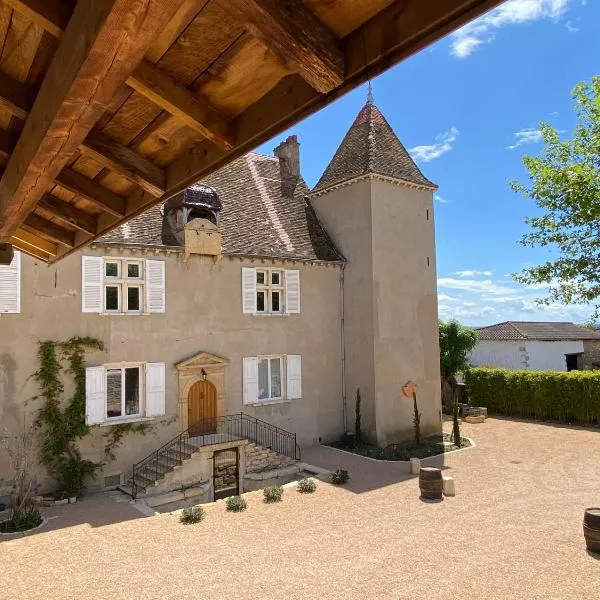 Viesnīca Château de Chatenay - Macon pilsētā Sennecé-lès-Mâcon