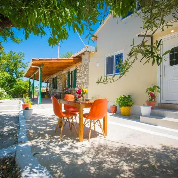 Traditional houses in the village, hotel u Nidri