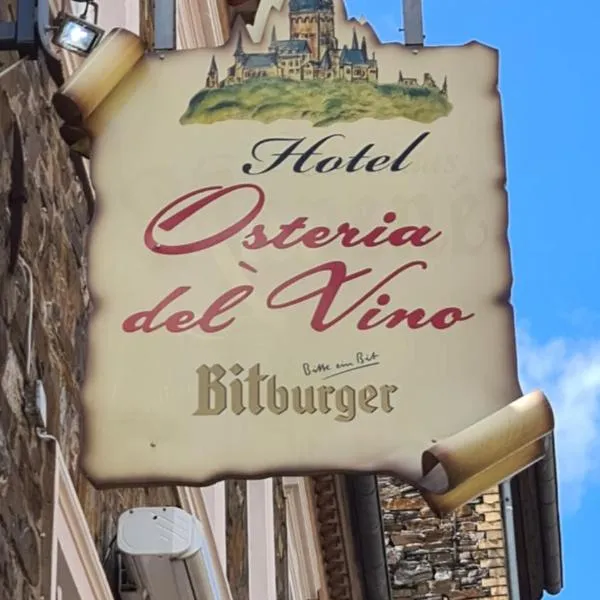 Hotel Osteria Del Vino Cochem, hotel u gradu Kohem