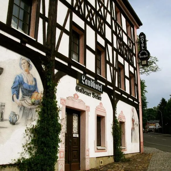 Landhotel Goldener Becher: Limbach - Oberfrohna şehrinde bir otel