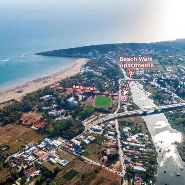 Beach Walk Apartments, hotel i Ulcinj