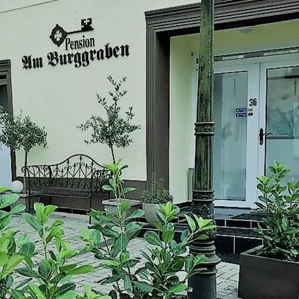 Haus am Burggraben, hotel v mestu Hinte