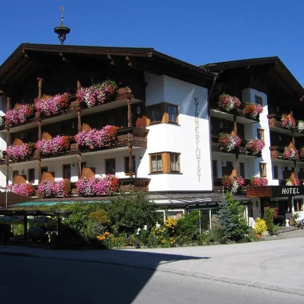 Hotel Simmerlwirt, hótel í Auffach