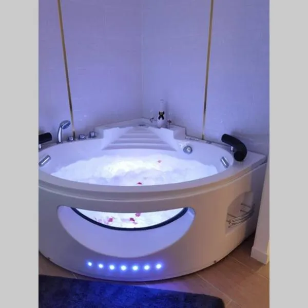 Nid d'amour baignoire/jacuzzi, hotel di Nice