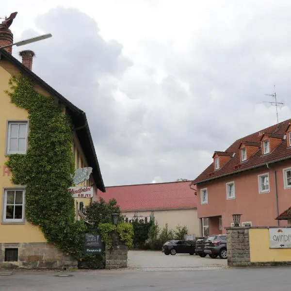 Hotel Windfelder, hotelli kohteessa Stegaurach