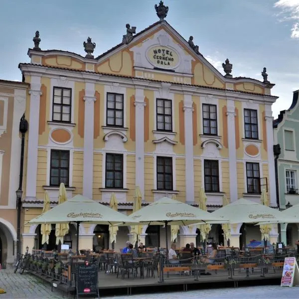 Telč में, होटल Hotel U Černého orla