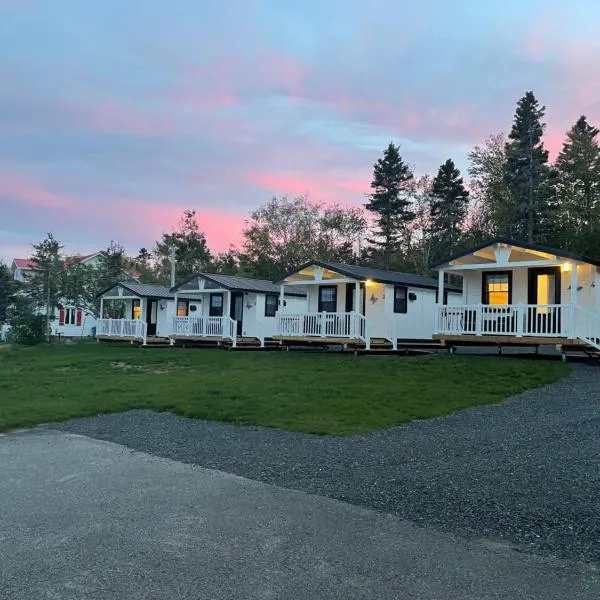 Les chalets de la colline inc, hotel Baie-Sainte-Catherine