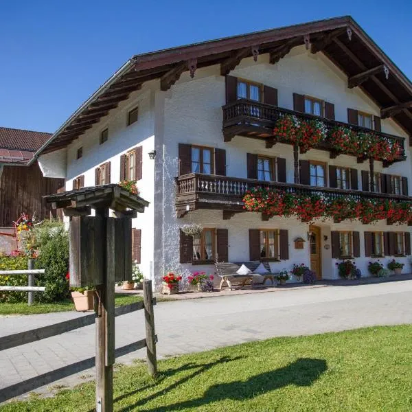 Hörlhof - Chiemgau Karte，因澤爾的飯店