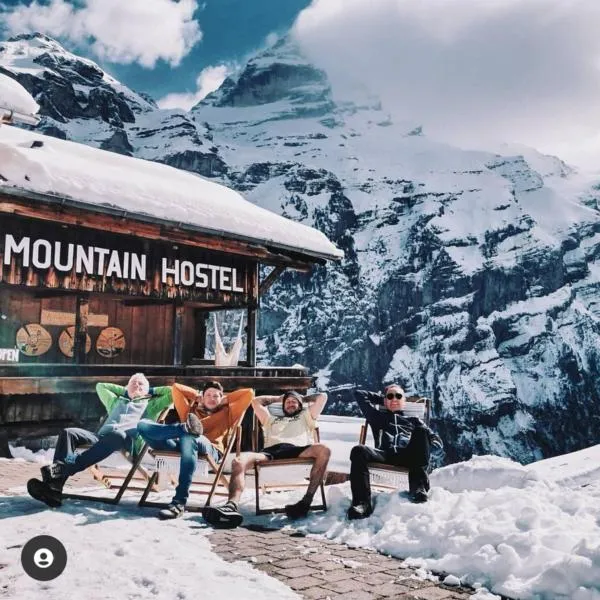 Mountain Hostel Gimmelwald, hotel em Lauterbrunnen