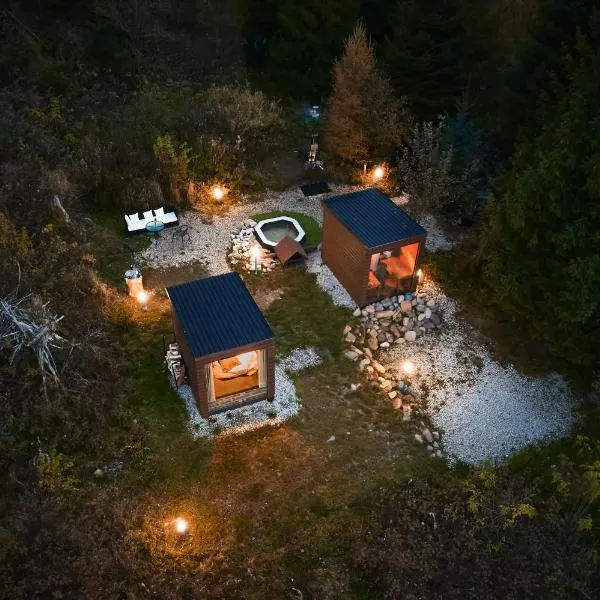 Škandinávske domčeky-lesná sauna a ubytovanie, Hotel in Vysoké Tatry