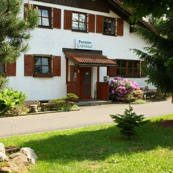 Pension Grünhaid, hotel u gradu Bad Elster