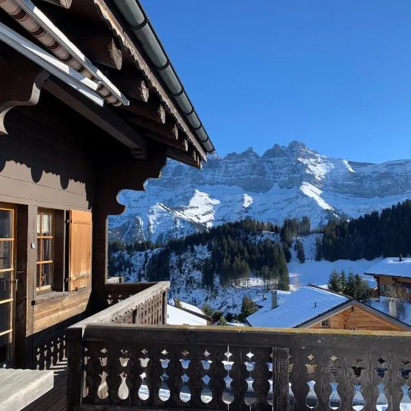 Chalet à la montagne, hotel em Villars-sur-Ollon