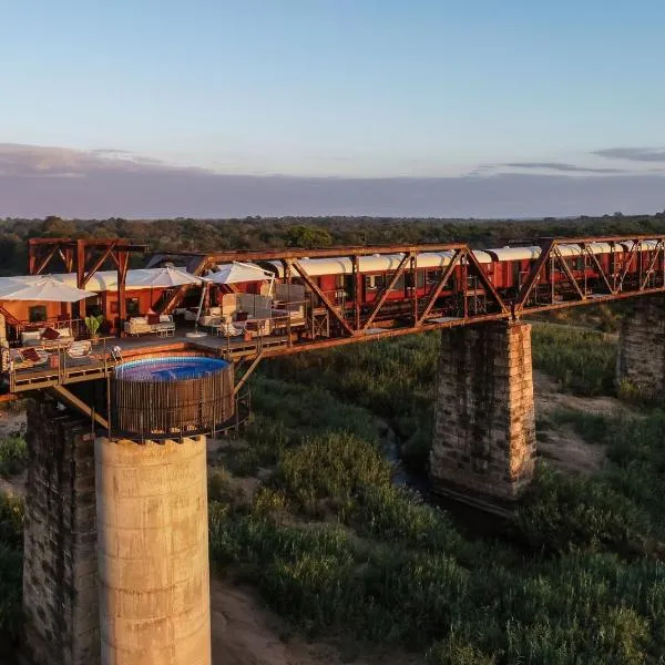 Kruger Shalati - Train on The Bridge & Garden Suites, hotelli kohteessa Skukuza