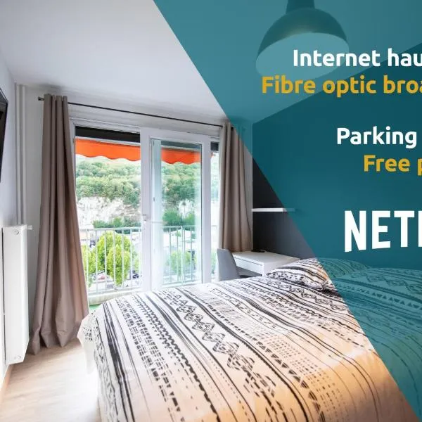 Les chambres du Vercors - Parking Free Fibre Netflix, viešbutis mieste Fontaine