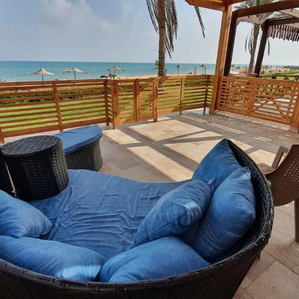 Viesnīca Breathtaking Luxury & Spacious FAMILY 2-Bed 1st Row Seaview at Stella SeaView Sokhna Ainsuhnā