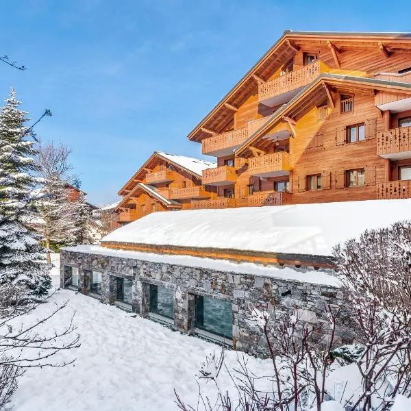 Résidence Pierre & Vacances Premium Les Fermes Du Soleil, khách sạn ở Samoëns