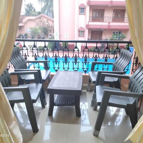 2 bhk Calangute - Baga road Saldanha Kyle Gardens, hotel di Calangute