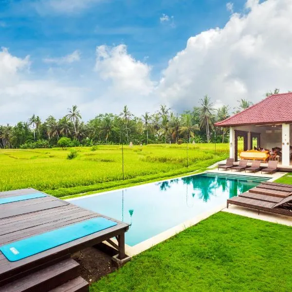 Champaca Luxury Villas Ubud, hotelli Ubudissa