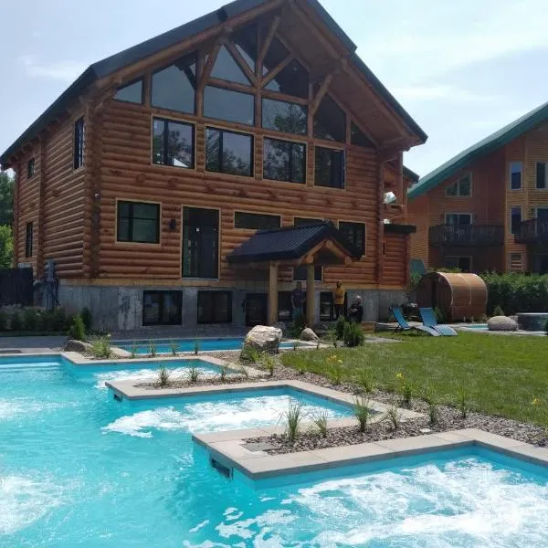 Chalets et Spa Lac Saint-Jean, hotel v destinaci Roberval