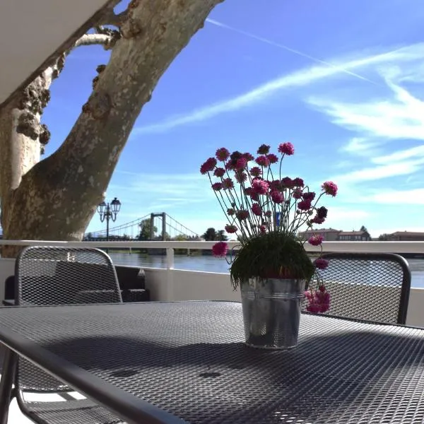 La Bâtie - Terrasse avec Vue imprenable sur le Rhône, 3 chambres, 3 salles de bain, hotel a Tain-l'Hermitage