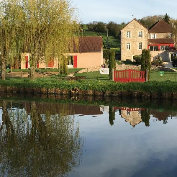 Calme au Canal de Centre, hotel v mestu Chagny