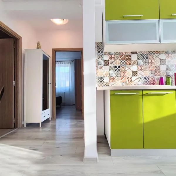 Quiet and Cozy 2 bedroom flat with free parking included, отель во Флорешты