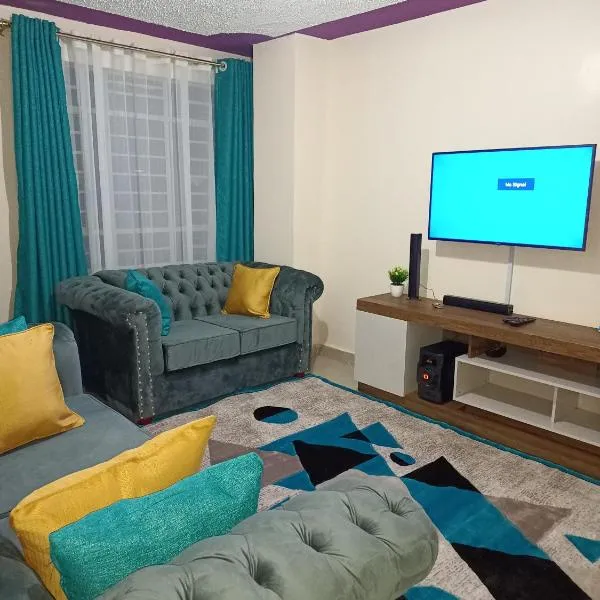 Luxurious and Comfy One bedroom in Ruiru, along thika road，Ruiru的飯店