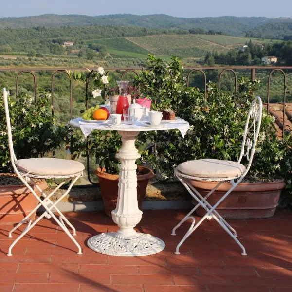 Le Terrazze Del Chianti b&b Residenza d'Epoca e di Charme, hotel v destinácii Greve in Chianti