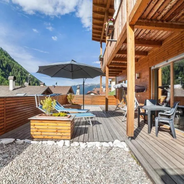 Pritscheshof Ferienwohnung Terrasse, hotel em Maso Corto