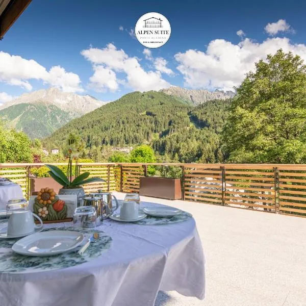 B&B Alpen Suite Ponte di Legno，位于蓬泰迪莱尼奥的酒店