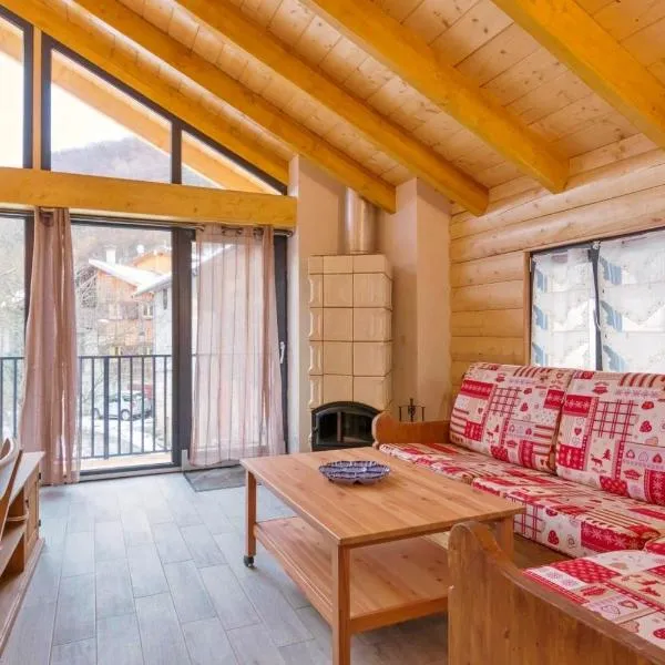 Maison chaleureuse a Courchevel avec vue sur montagnes，位于谷雪维尔的酒店